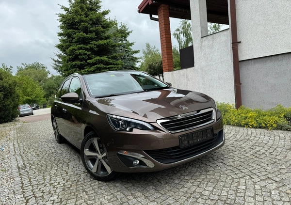 Peugeot 308 cena 35900 przebieg: 157715, rok produkcji 2014 z Konin małe 781